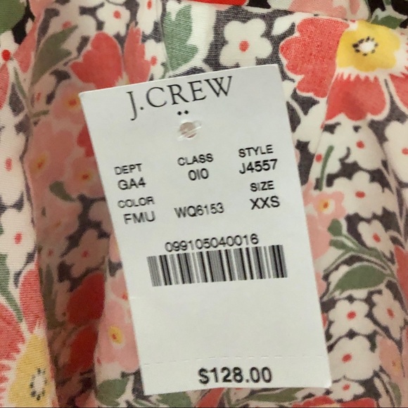 J.Crew Easy Wrap Dress 100%Viscose size XXS - Picture 5 of 7